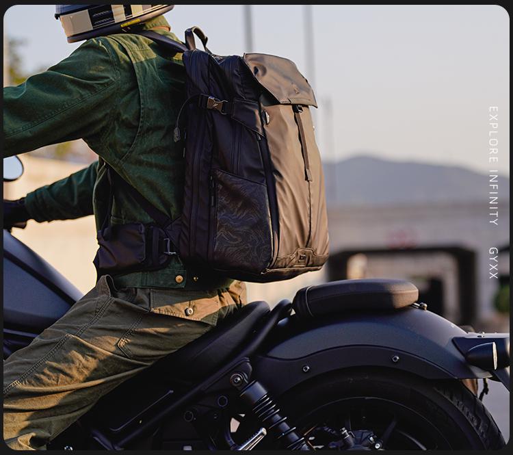 GYXX Zeus Z Pánský cestovní a motorkářský batoh na notebook s velkou kapacitou