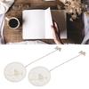 2Pcs Hollow Design Metal Bookmark Leaf Vein Design Hollow Bookmark Leaf Vein Bookmark  For Readers
