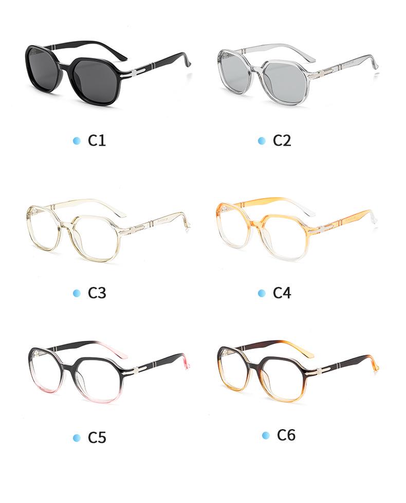 2025 Polarized Photochromic Sunglasses: Trendy European & American Style for Men & Women with Spring Hinges