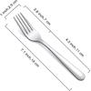 36-Piece Dinner Forks Set, Funnydin 7.1 Inches Stainless Steel Forks Silverware, Durable Table Forks Set, Use for Home, Kitchen and Restaurant -