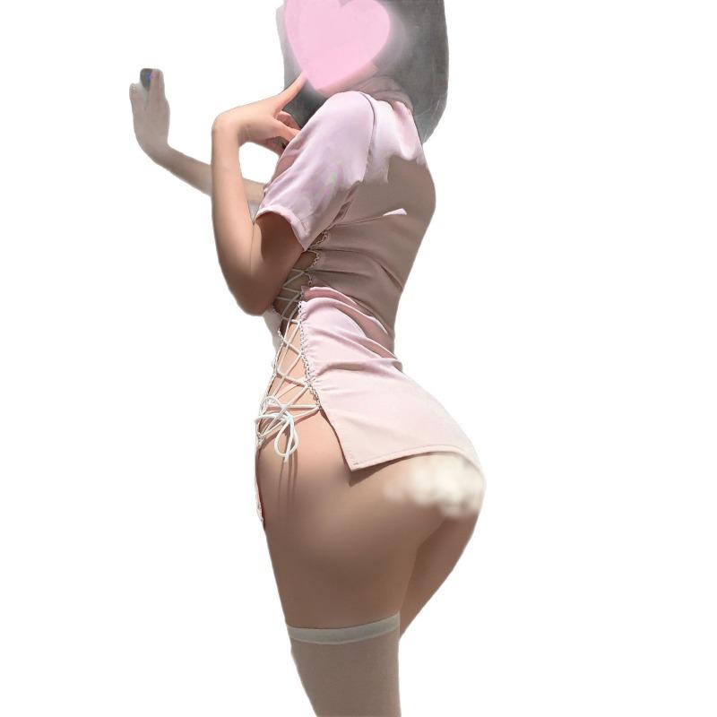 Sex Lingerie Uniform Sexy Pajama Suit Nurse Pure Nurse Cosplay Passion Seduction Hollow Strap