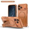 For Magsafe Stand Invisible Hard Protective Phone Case for IPhone 17Air 17 Pro Max 16 15 14 Plus 13 12 Pro Max Magnetic Cover