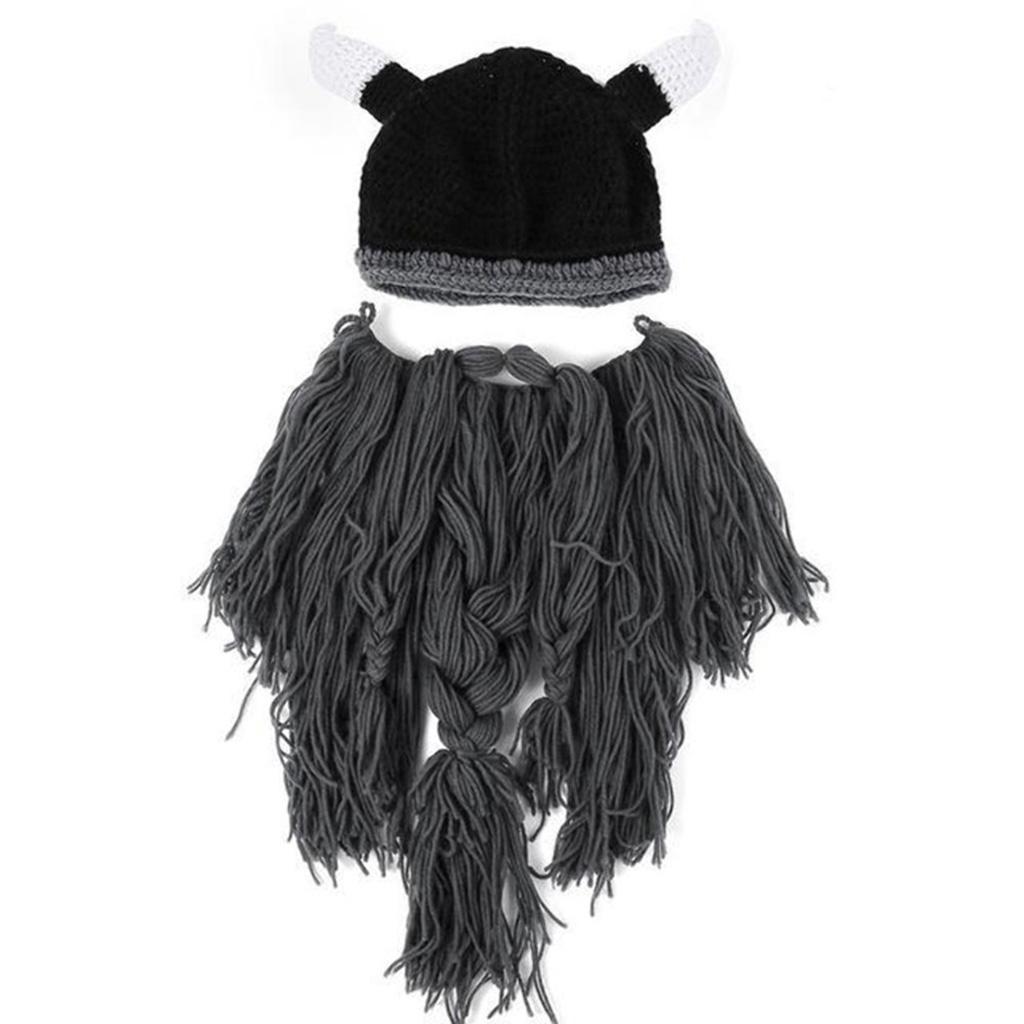 Exquisite Barbarian Vagabond Beanie Halloween Decorations Novelty Knit Wool Caps