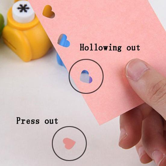 1Pc Mini Scrapbook Punch Handmade Cutter Printing DIY Paper Hole Puncher