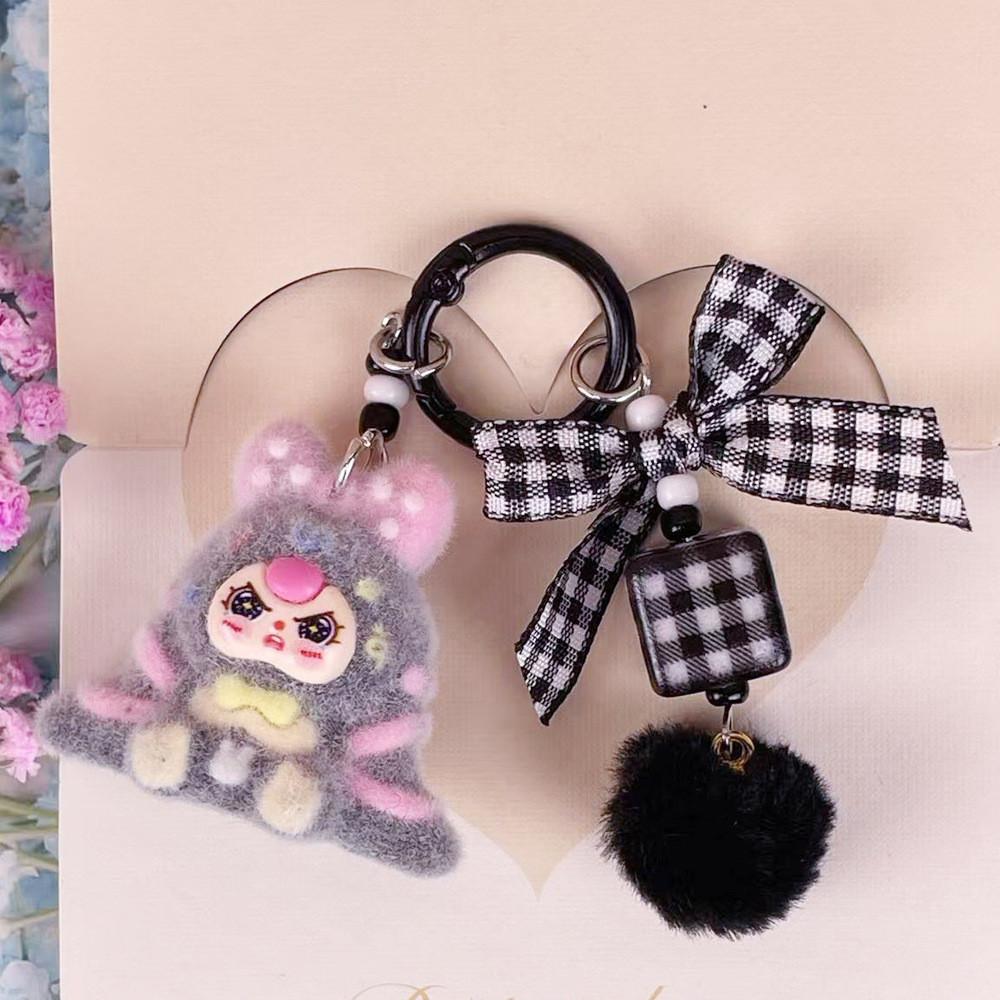 Keychain With Cartoon Plush Pendant For Kids And Gift Giving