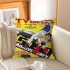 Vintage A-Astro Boy Pillow Covers Cartoon Sofa Decorative Home Double-Sided Printing Short Plush Cute Cushion Cover
