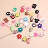 Dinosaur Avocado Fruit Style Charging Power Line Plug Joint Protective Sleeve Case Data Cable Protector Fixing Tool