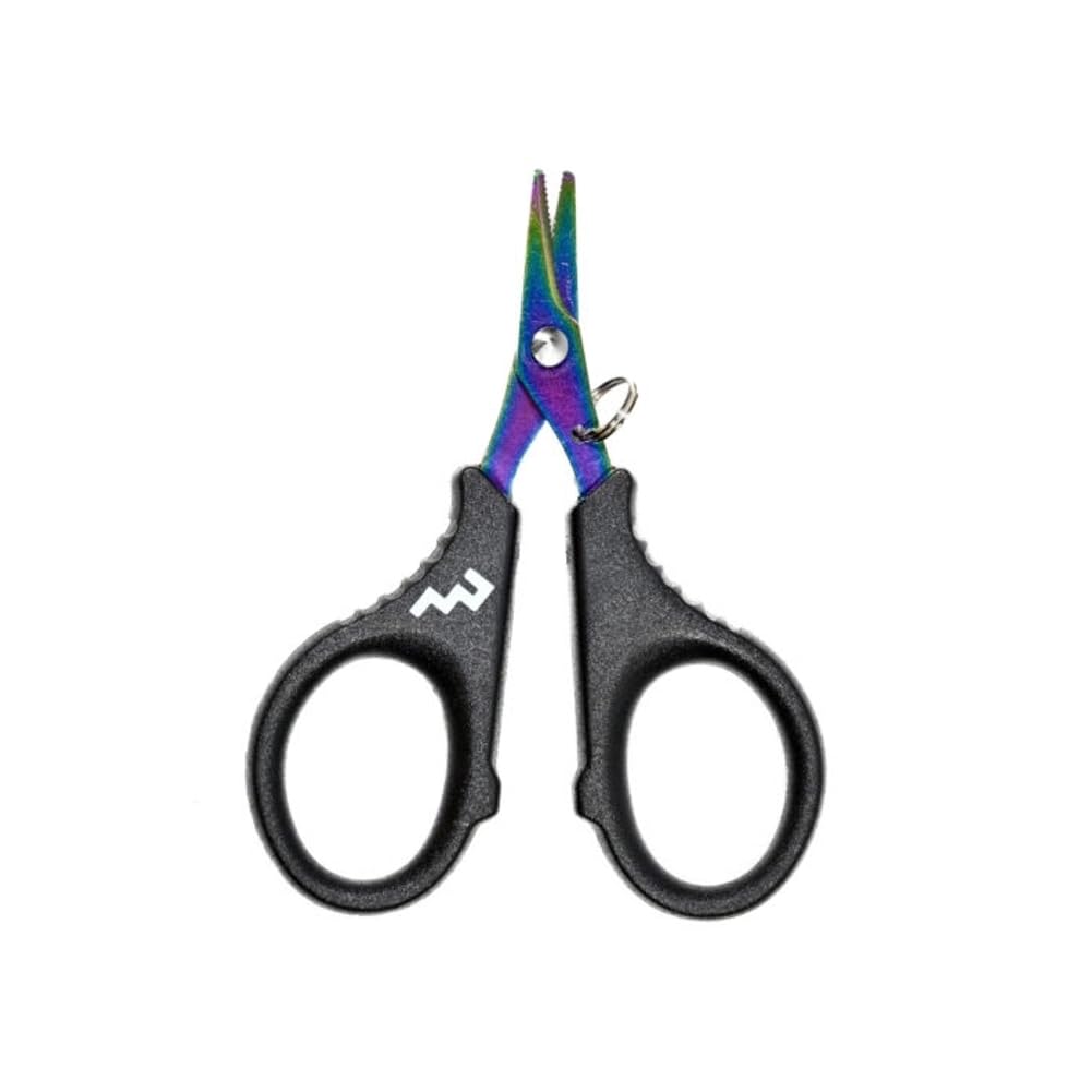 MARUSHINGYOGU (Marushin Fishing Gear) Sharpness Scissors, Compatible with PE Line, Black