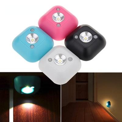 Bezprzewodowa lampka nocna LED dekoracja sypialni lampy lampy czujnik ruchu lampa szafka schody ścienna świąteczna lampa dekoracyjna