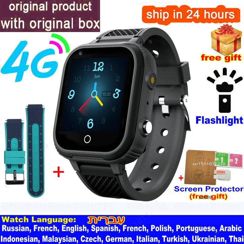 New Smart Watch Kids 4G GPS WIFI Video Call SOS Child Smartwatch Camera Monitor Tracker Location Phone Watch Boy Girl Gifts
