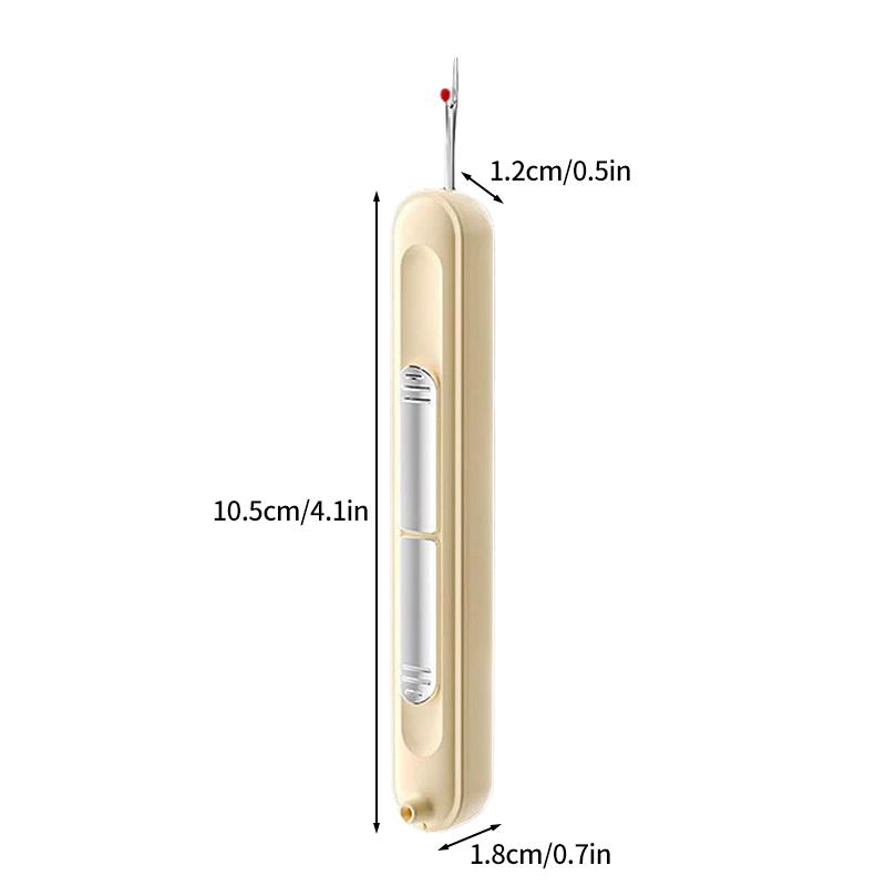 2 In 1 Needle Threader Multi-function Threader Hand Sewing Tools Needle Change Thread Hand Tool Cross-Stitch Threader Device