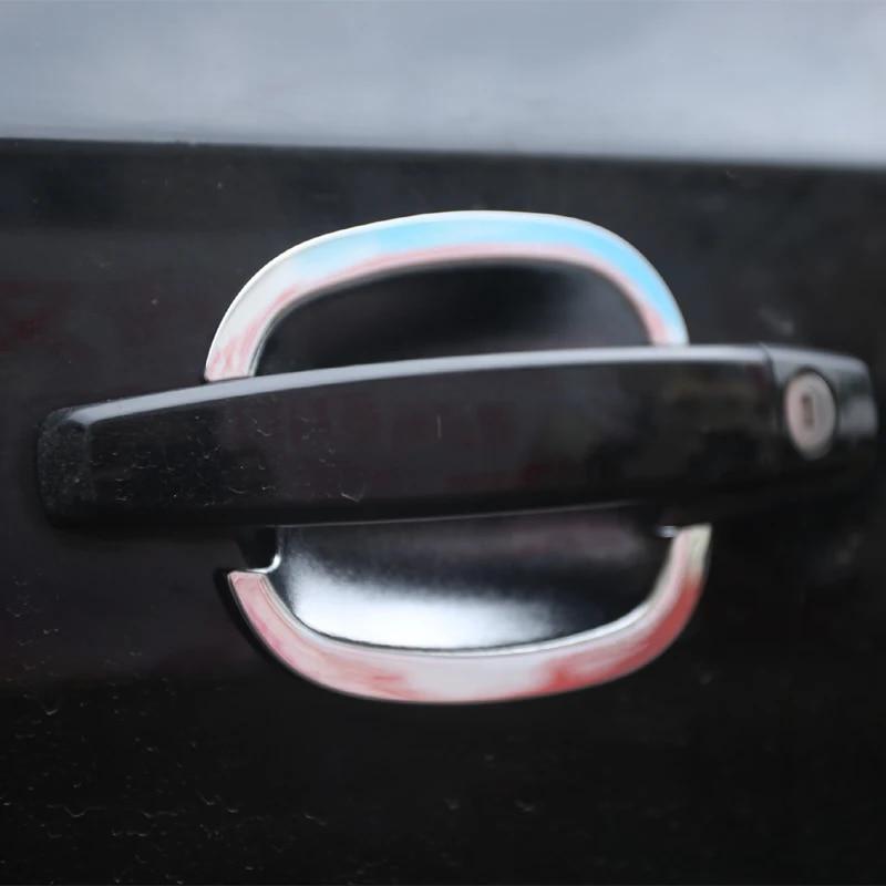 Neue Auto-Türgriff-Schüssel-Abdeckungs-Ordnung, passend für Chevrolet Cruze 2009–2014 Aveo Captiva Spark Buick Excelle, 4 Stück pro Set, Auto-Styling