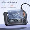 Industrial Endoscope with Lamp, 8mm Endoscopy Camera 4.3-inch LCD Screen, Suitable for Automotive Pipes, Sewers, Walls, Drains, Home Decoration Tools