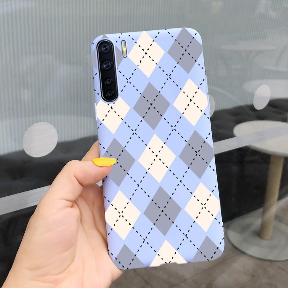For OPPO A91 Case Oppo F15 CPH2001 CPH2021 Lovely Printing Jelly Silicone Soft Phone Back Cover Cases For Oppo Reno3 CPH2043