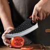 6-inch Ring Machete Butchering, Boning and Dividing Knife 4-piece Portable Butcher Knife Carving Knife Roast Fish Knife