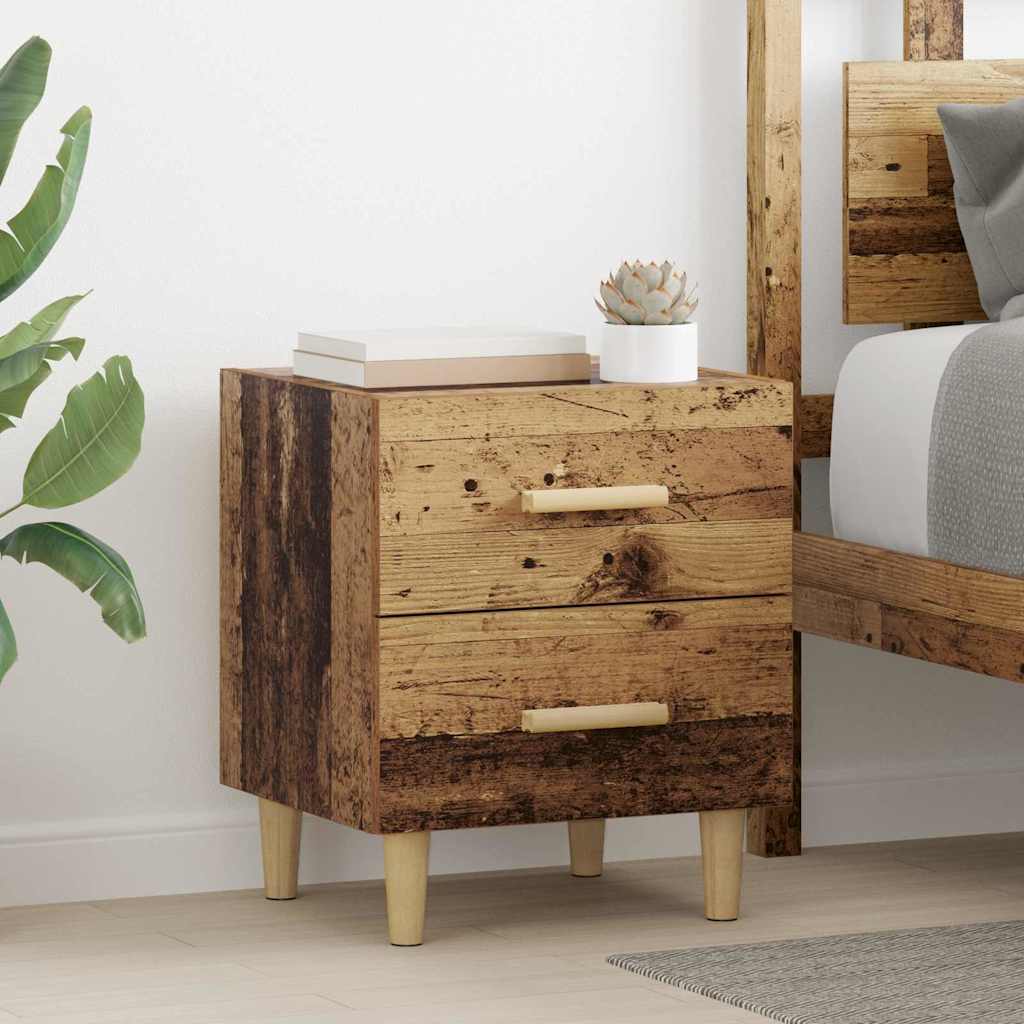 Bettschrank Altholz 40 x 35 x 47.5 cm engineered wood
