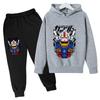 2025 Gundam Casual Kids Clothes 2 Piece Hoodies Set Clothing Cool Girls Clothing Boys Tracksuit Children Baby Clothes