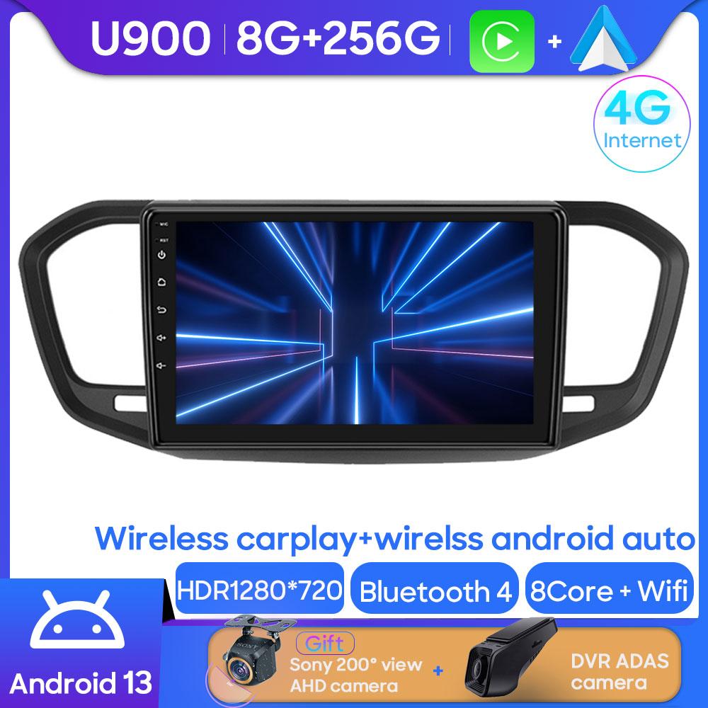Android Car Multimedia Stereo For LADA Vesta 2025 Radio CPU HDR QLED Player GPS Navigation Carplay Auto Wifi  No 2din 2 DIN DVD