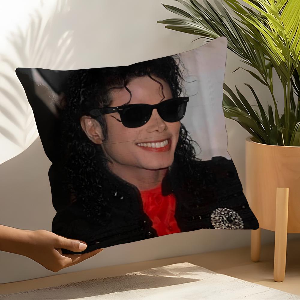 Classic Singer M-Michael Jackson Pillow Case Linen Cushion Covers For Decorative Sofa Home Pillows Case Car Chair Pillows Cases