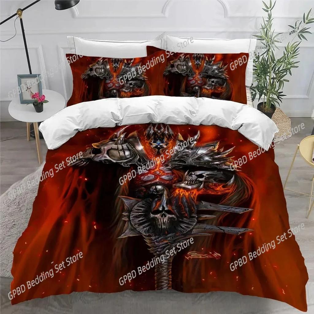 3D Print Holy Knights Bedding Set For Bedroom Soft Modern Bedspreads Comefortable Kids Duvet Cover Quilt Cover And Pillowcase