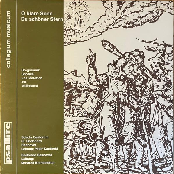 

Виниловая пластинка PETER KAUFHOLD MANFRED BRANDSTETT O Klare Sonn Du Schner Stern PSAL124030772PE Psallite Germany Классическая Б/у