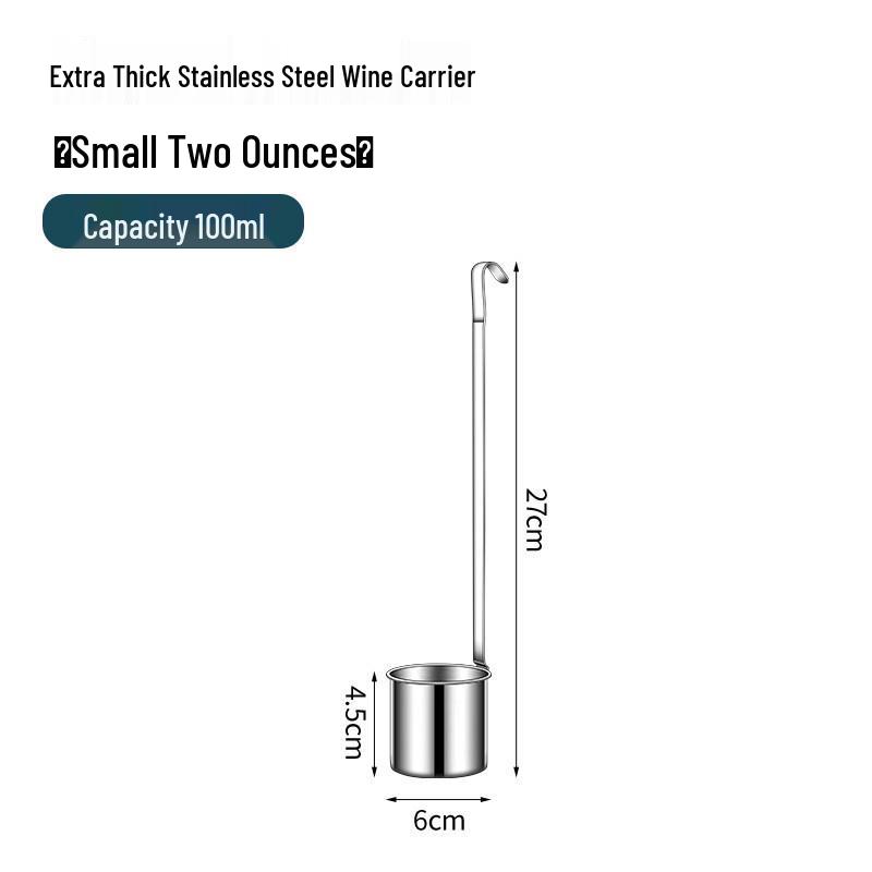 Stainless Steel Food-Grade Funnel with Filter Mesh, Small Caliber for Kitchen Use, Ideal for Pouring Oil and Wine Making