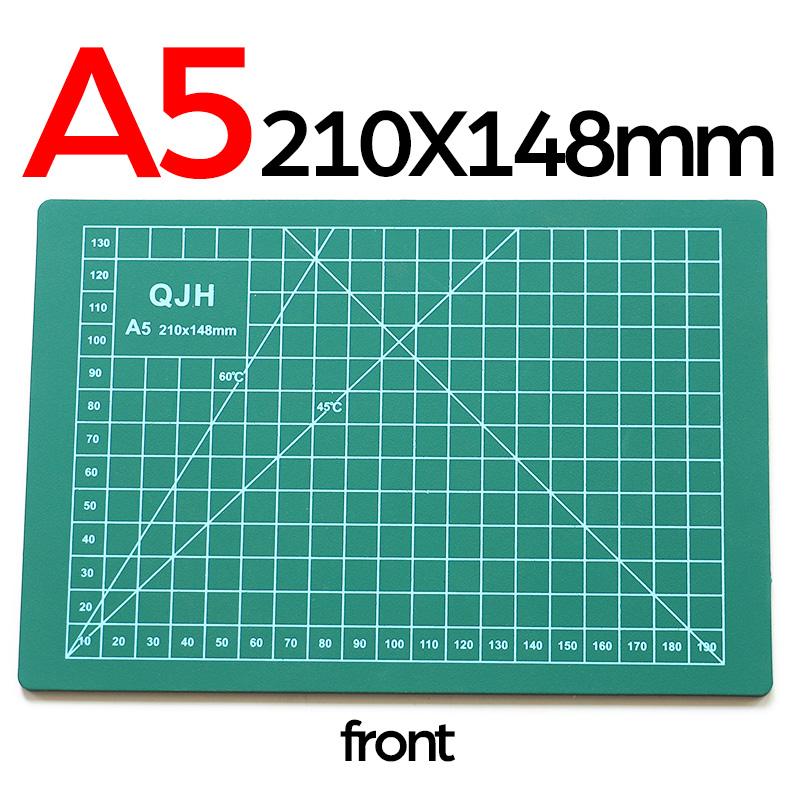 1pcs Durable PVC Cutting Pad, Multi-function Cutting Mat, DIY Leather Craftwork Protect Table Mat Plate, Self-Healing Board