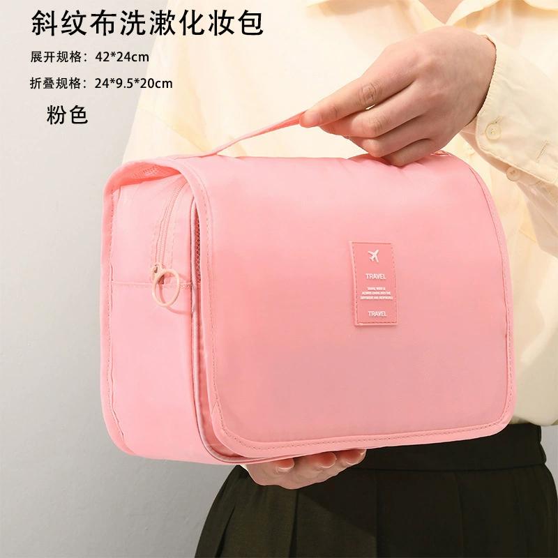 High Quality Travel Makeup Bag Waterproof Toiletries Organizer Women Neceser Bathroom Hook Wash Pouch Hook Makeup Storage Bag