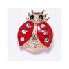 Creative Cartoon Ladybug Brooch - Versatile Beetle Pin for Fashionable Shirt Accessories