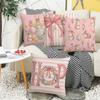 Easter Pillowcases with Spring and Bunny Designs Sofa bed cushion cover sleeping pillowcase home bedroom decoration