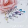 Teardrop Shape Navel Ring Crystal Belly Piercing Jewelry Fashion Belly Button Rings  Daily