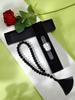 Crystal Finger Counter with Rosary Bracelet, Multicolor Rhinestone Flower Tally Clicker In Gift Box, Present for Friends