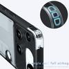 For Nothing Phone (3) 5G Case Skin-Touch TPU + PC Matte Phone Back Cover, Transparent Black