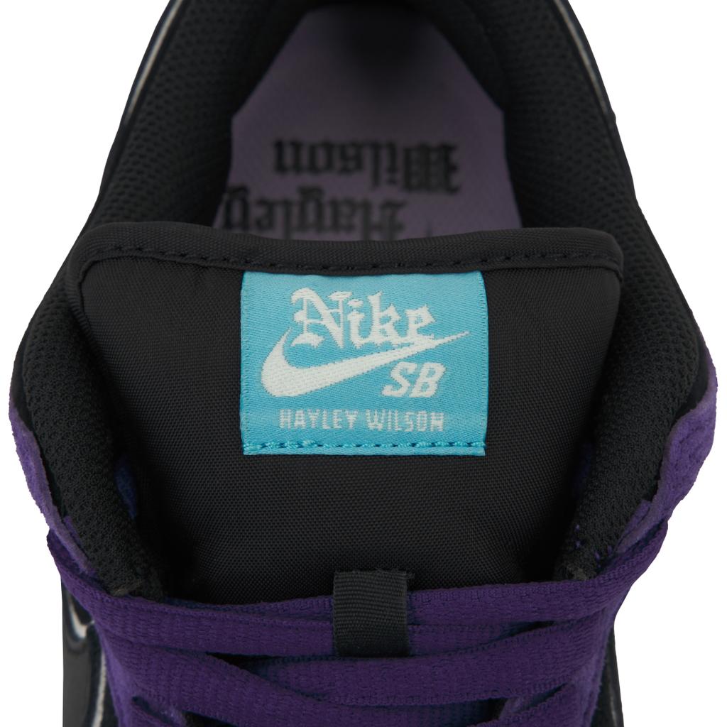 Hayley Wilson X Nike Dunk Low SB Court Purple Unisex Sneakers White Black Lagoon-Pulse HJ0513-500