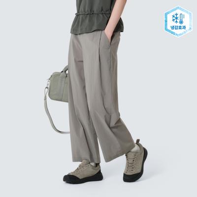 Route Women's Semi Wide Pants Vintage Gray (S26MWRPT22)