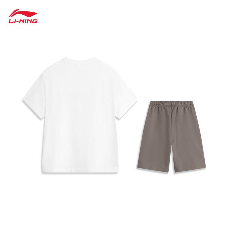 Li-Ning Youth Unisex Short Sleeve T-Shirt & Sweatpants Set YWBW069