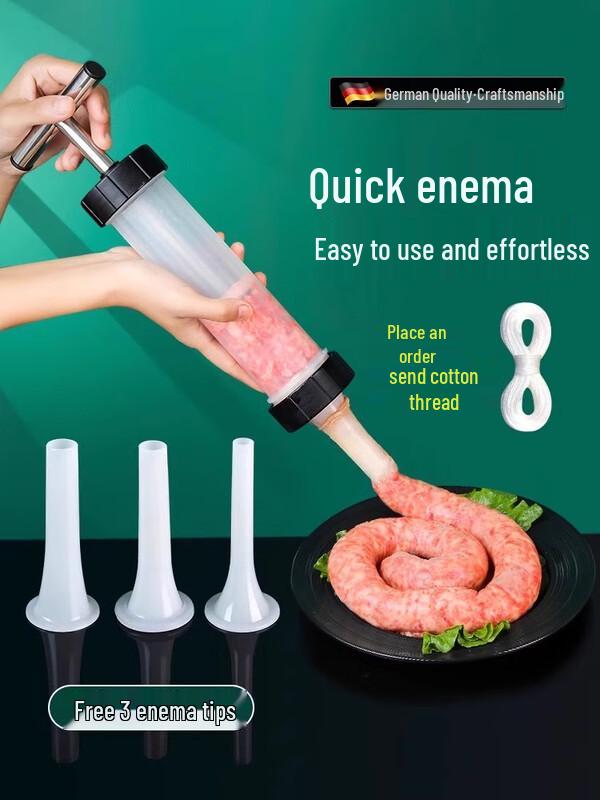 Household Manual Sausage Stuffer Kit