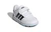 Adidas Neo Hoops 2.0 Abrasion Resistant Low top Toddler Shoes White Black Infant And Toddler H01551