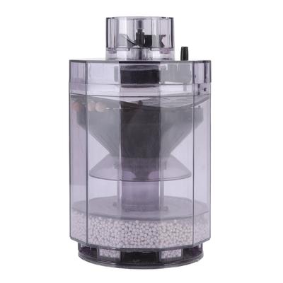 Akvariefilterhink Rund Form Akvarium Automatisk Sugrengörare för Akvarium
