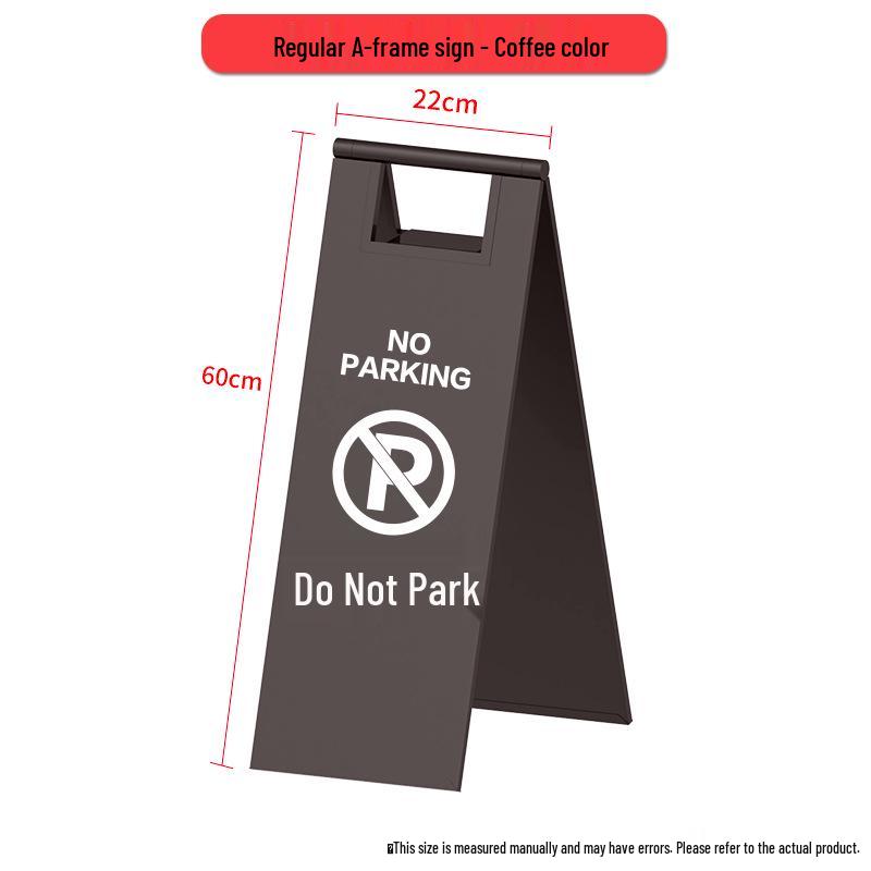 Standard A-frame Signs: Hotel, Commercial, Hospital, Warning, Toilet, Caution Steps, Slippery