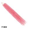 Estensioni per Capelli Crochet Passion Twist Sintetiche Spring Twist Treccia Capelli Stile Afro Riccio Nero Boemo per Donne