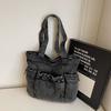 Denim Tasche Damen Pendler Große Kapazität Achseltasche Tragetasche Schultertasche