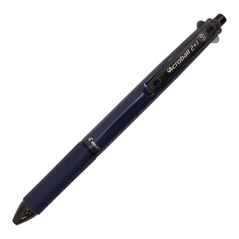 

multifunction pen Acroball 2+1 2-color ballpoint pen (black/red) 0.5mm+Sharp [Navy] BKHA