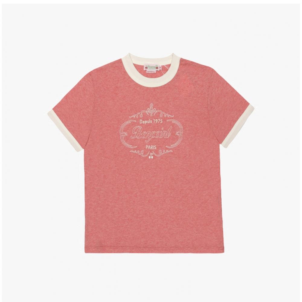 Bonpoint Girl S Short Sleeve Tee Emma S05gtSk00002