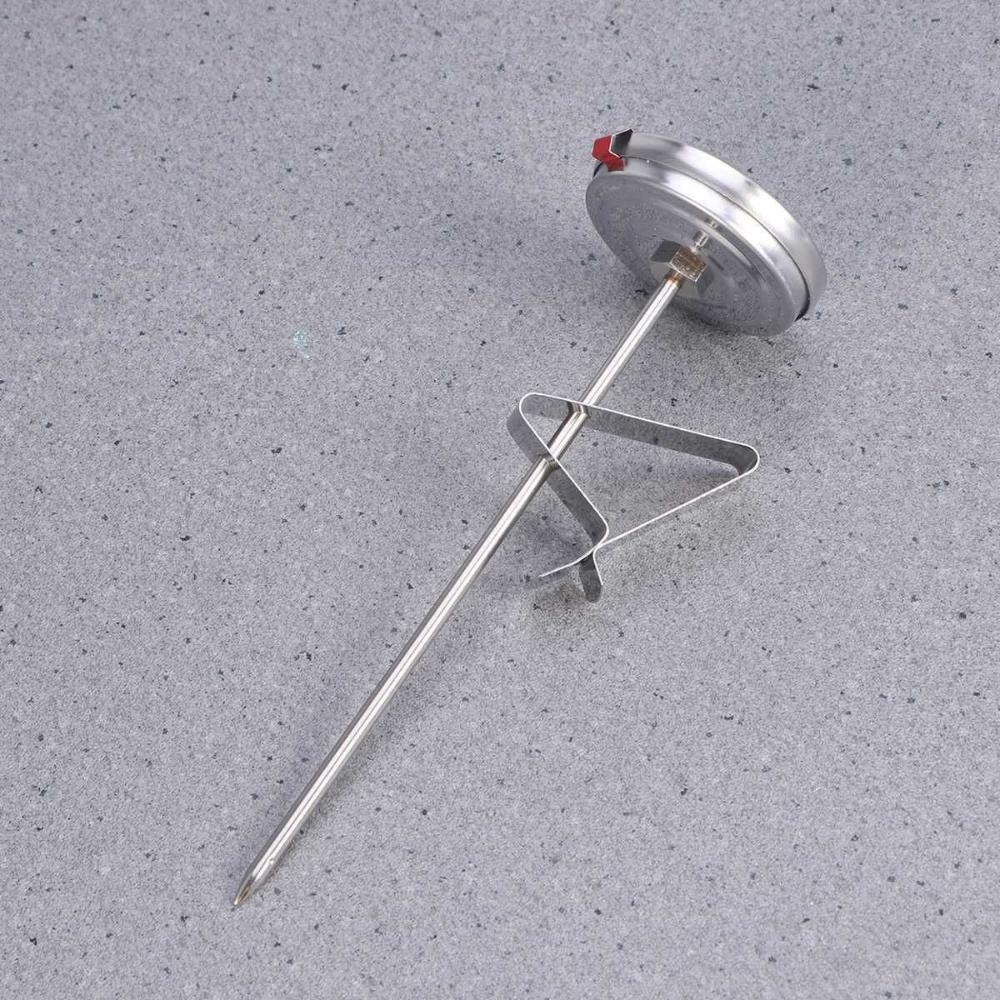 Grill Turkey BBQ Oven Stainless Steel Stem Temperature Gauge Food Thermometer With Instant Read