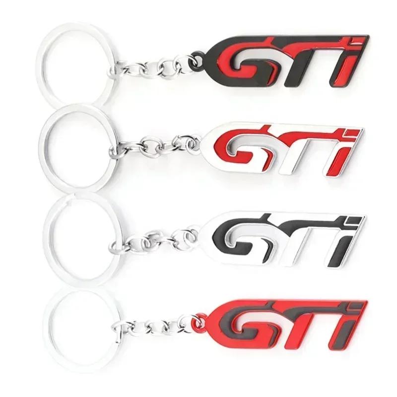 3D kovové samolepky na bok karoserie JK48 Klíčenky pro Volkswagen VW Znak GTI Polo Jetta Touareg Tiguan MK5 MK7 MK4 Passat Golf