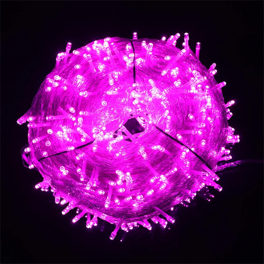100M 200M 400M 500M Christmas String Light Outdoor 8 Modes Wedding Garlands Fairy Light for Home Garden Tree Party Decor