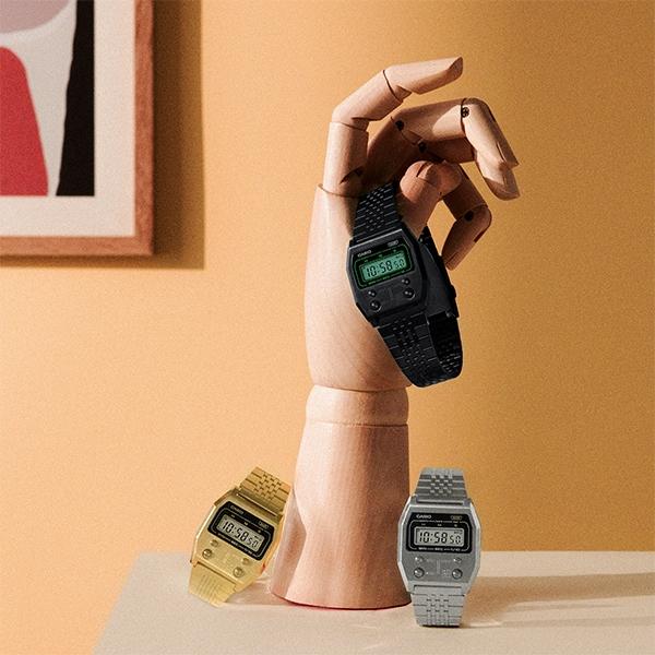 Casio A-1100G-5DF Fashion Men's Women's Wristwatch