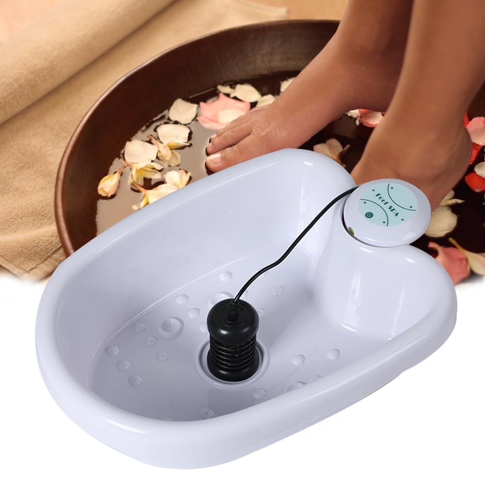 100-240V Portable Foot SPA Bath Array Negative Ion Detox Foot Tub Massage Relax Foot Tub UK