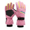 Custom logo Winter Warm Waterproof Windproof Snowboarding  Ski Snow Gloves